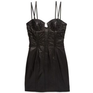 Balmain Leather Dress